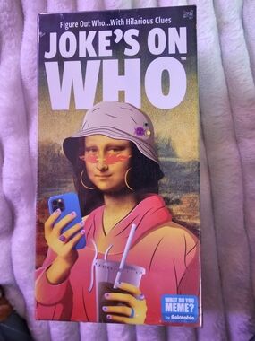 Joke's On Who Party Card Game - NIB Retail $25